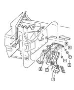4763022AD - Service Brakes: Brake, Clutch, And Accelerator Pedal for Mopar Image