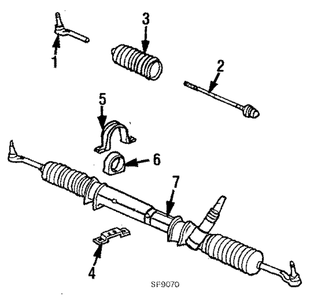 4106180 - Steering: Outer Tie Rod for Mopar Image