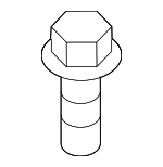 90135S7AJ51 - Body: Pivot Bolt for Acura: MDX, ZDX Image