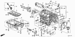 110005G0A11 - Engine: BLOCK ASSY., CYLINDER for Honda Image