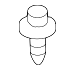 9046708185 - Body: Bumper Cover Clip for Scion: xA, xB | Toyota: 4Runner, Celica, Echo, Highlander, Matrix, Prius, RAV4, Solara, Tercel Image