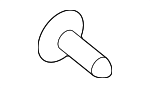 LR079186 - Body: Front Rocker Molding Screw for Land-Rover Image image
