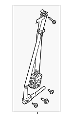 Seat Belt Lap And Shoulder Belt