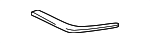 2108800536 - Body: Bumper Trim for Mercedes-Benz Image