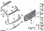 51497223692 - : Trim Panel, Trunk Lid, Center for BMW Image