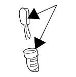 51167054630 - Body: Cylinder &amp; Keys for BMW: 745i, 745Li, 750i, 750Li, 760i, 760Li, Alpina B7 Image