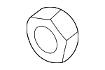 MF430122 - Electrical: Alternator Nut for Mitsubishi Image