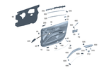 2977209403 - Front Door: Door Trim for Mercedes-Benz Image