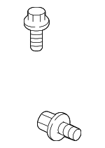 90110SV4000 - Body: Battery Tray Bolt for Honda: Odyssey Image