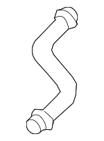 XR853837 - : Lower Hose for Jaguar: S-Type, XF Image