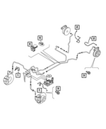 68656065AA - Electrical: Anti-lock Brakes Sensor for Mopar Image