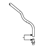 26343865 - Body: Drain Hose for GM Image