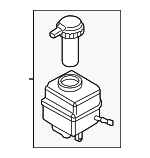 34336782289 - Body: Reservoir for BMW: 528i, 528i xDrive, 530i, 535d, 535d xDrive, 535i, 535i GT, 535i GT xDrive, 535i xDrive, 540i, 550i, 550i GT, 550i GT xDrive, 550i xDrive, 640i, 640i Gran Coupe, 640i xDrive, 640i xDrive Gran Coupe, 650i, 650i Gran Coupe, 650i xDrive, 650i xDrive Gran Coupe, 740i, 740Ld xDrive, 740Li, 740Li xDrive, 750i, 750i xDrive, 750Li, 750Li xDrive, 760Li, ActiveHybrid 5, ActiveHybrid 7, Alpina B6 xDrive Gran Coupe, Alpina B7, Alpina B7 xDrive, Alpina B7L, Alpina B7L xDrive, M5, M6, M6 Gran Coupe Image