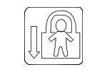 6933906040 - Body: Child Lock Label for Toyota Image image