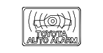 7451506010 - Body: Anti-theft Label for Toyota Image image