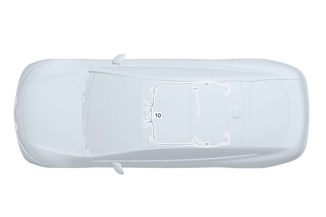 2975400126 - Electrical Equipment and Instruments: Electrical Wiring Harness for Mercedes-Benz: EQS 450, EQS 450+, EQS 580, EQS AMG Image image
