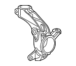 51211TGNG01 - : 2017-2020 Honda Civic - Knuckle R Front for Honda: Civic Image