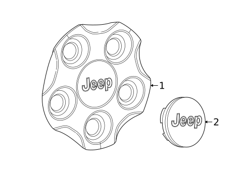 Hardware, Fasteners & Fittings for 2019 Jeep Compass #0