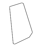 5N0845214D - : Fixed Glass for Volkswagen: Tiguan, Tiguan Limited Image