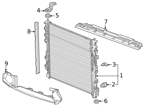 Sensors for 2026 Chevrolet Traverse #0