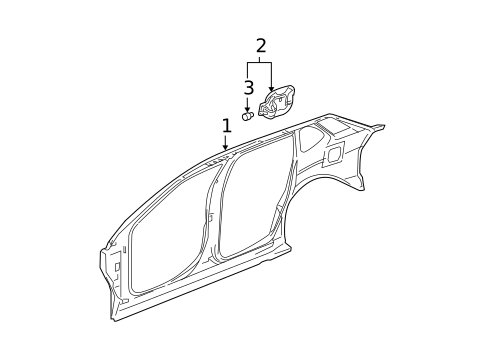 Quarter Panel & Components for 2007 Chevrolet Malibu #0