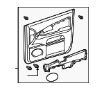 676200E010B1 - : Door Trim Panel for Lexus: RX330, RX350 Image