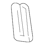 12531855 - Body: Handle Bezel for Chevrolet: Venture | Oldsmobile: Silhouette | Pontiac: Trans Sport Image