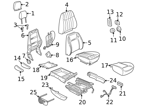 Power Seats for 1999 Chevrolet Venture #0
