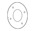 46191TLA000 - Body: Booster Assembly Gasket for Acura Image
