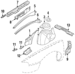 4580665 - Body: Front Panel for Mopar Image