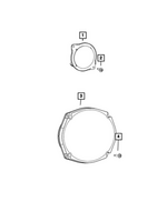 6512499AA - Interior Trim: Screw for Mopar Image
