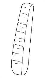 5086204AA - : Vent Louver for Jeep: Grand Cherokee Image