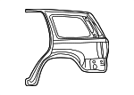 5083111AG - : Quarter Panel Assembly for Jeep: Grand Cherokee Image