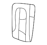 55136280AF - Body: Vent Louver for Mopar Image