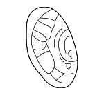 55135511AB - Body: Fuel Door Housing for Mopar Image