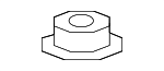 128100213 - Body: Bumper Cover Grommet for Nissan Image