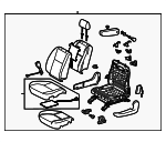 711000C420P0 - : Seat Assembly for Toyota: Tundra Image