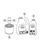 4761872AD - 2.7L Gas; Engine: 5w20 Engine Oil for Mopar Image