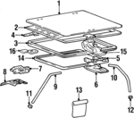 8162523000 - : Handle Base for Hyundai Image