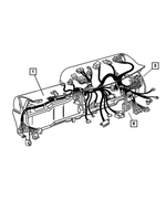 56051950AG - Electrical: Instrument Panel Wiring for Mopar Image