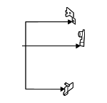 51128086599 - Electrical: Parking Aid Sensor Bracket for BMW Image