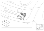 63130395387 - Retrofitting / Conversion / Accessories: Installing Set Fog Lamps for Mini Image