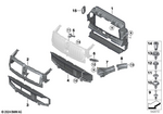 51749498817 - : Air Duct, Top for BMW Image