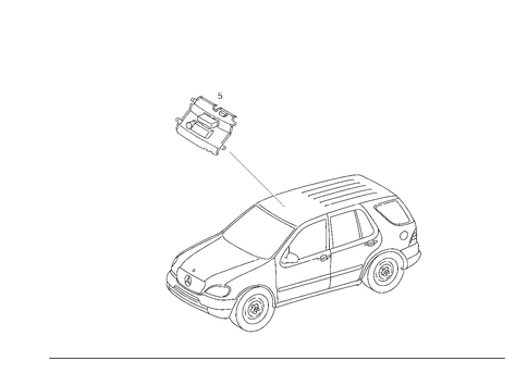 On-Board Computer for 2000 Mercedes-Benz ML320 #1