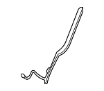 81850S9100 - Body: Weatherstrip for Kia Image