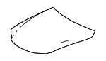 5330153100 - Body: Hood for Lexus: IS300, IS350 Image