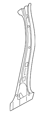 51530SL0209P - : Inner Center Pillar for Subaru Image