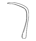 GNC4604CAAGD - Body: Trim Molding for Jaguar Image