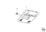 61319225527 - Vehicle Electrical System: Switch Unit Roof for BMW Image