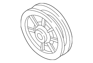 ZZL032601 - Unclassified: Pulley for Mazda: B2500, B4000, Navajo Image